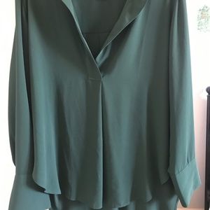 Banana Republic Emerald Green Blouse